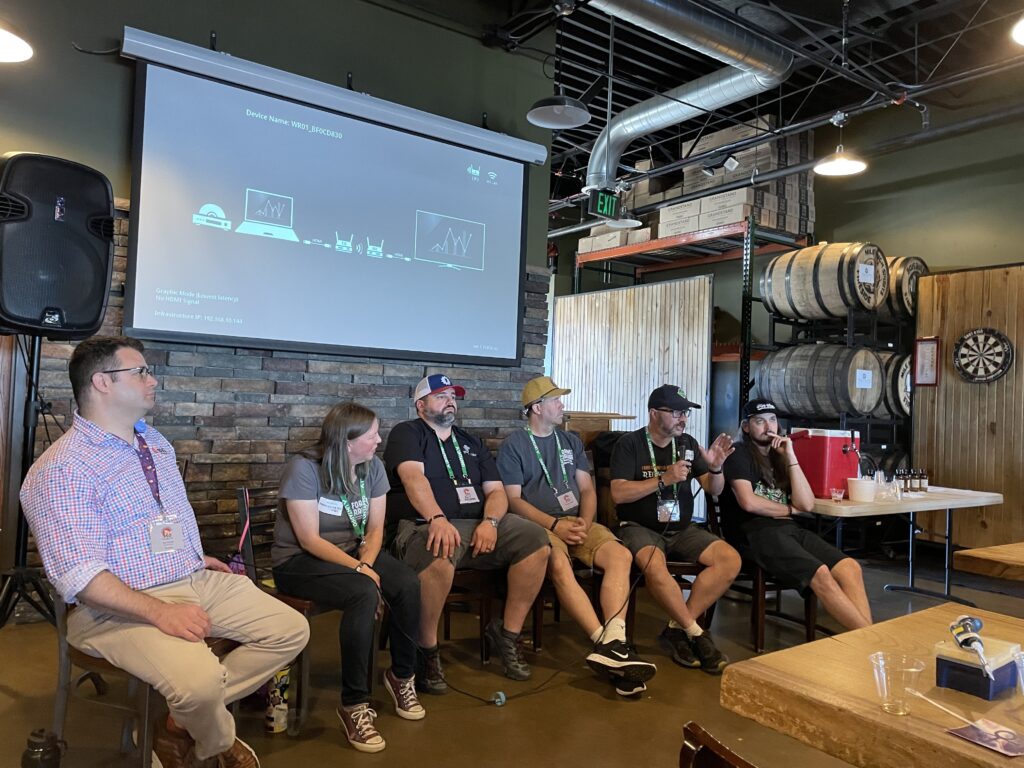 Expert panel at Colorado Homebrewers conference 2024